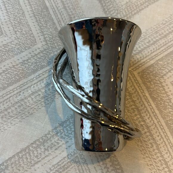 Michael Aram Silver Small Wisteria Vase - Picture 2 of 6